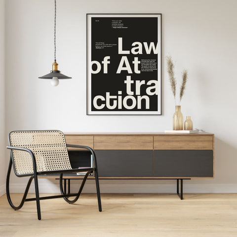 "Law of Attraction" Poster